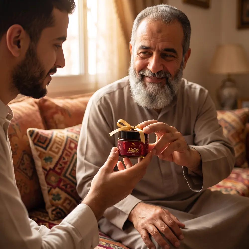 ابن يهدي علبة EXTRA JAWA لباباه